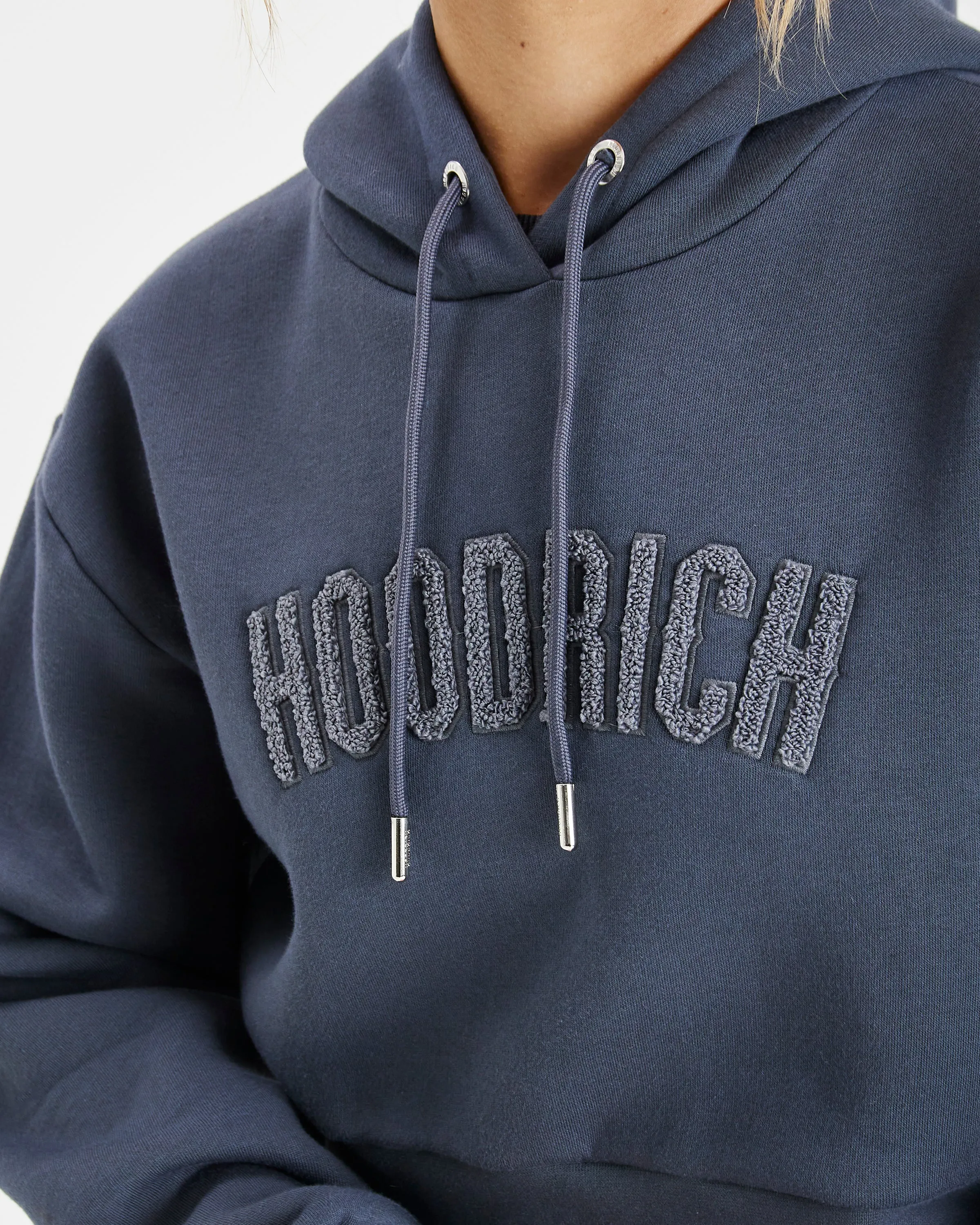 Kraze Cropped Hoodie - Navy sold by Hoodrich product image thumbnail 5
