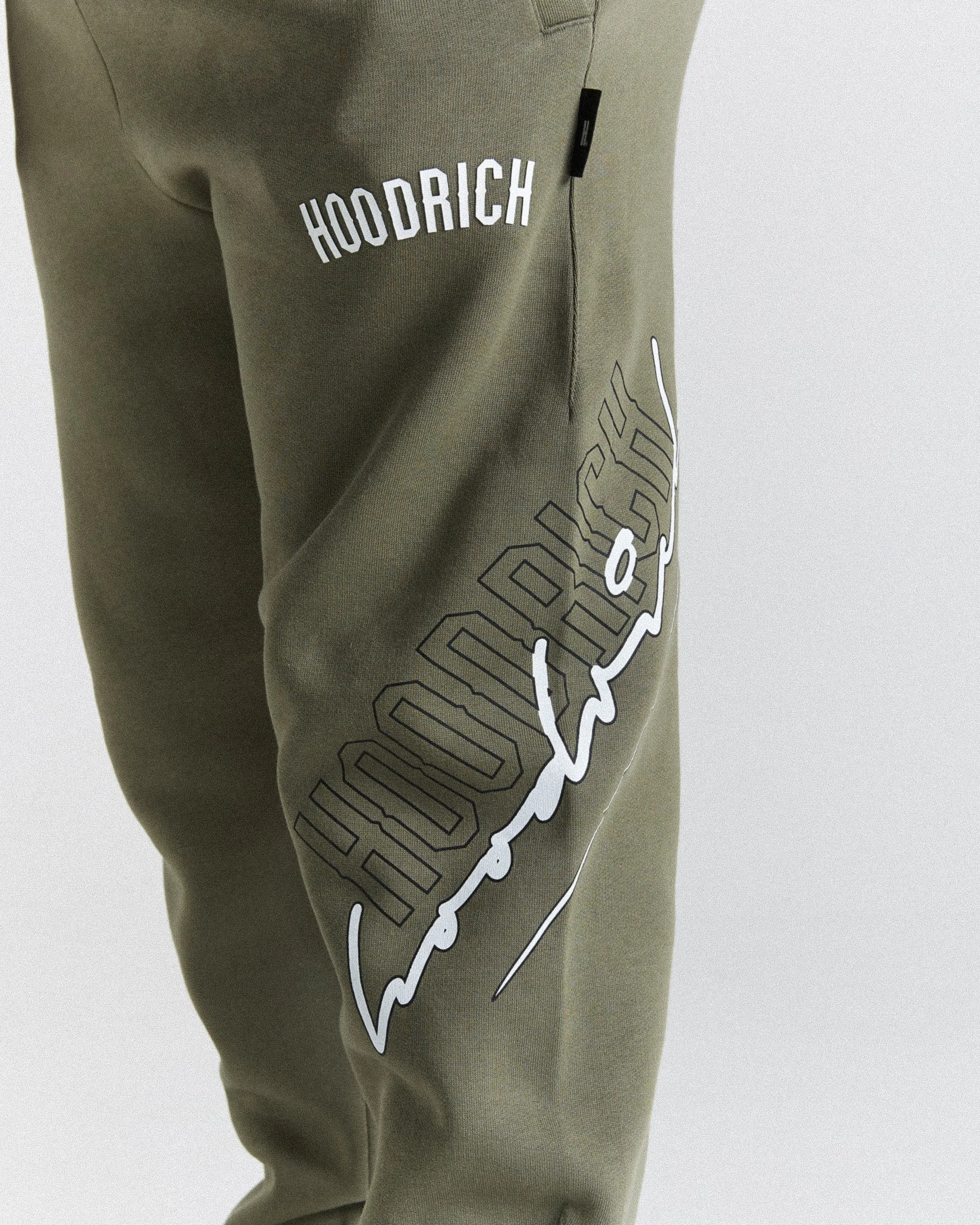 Caliber Joggers - Khaki/White sold by Hoodrich product image thumbnail 4