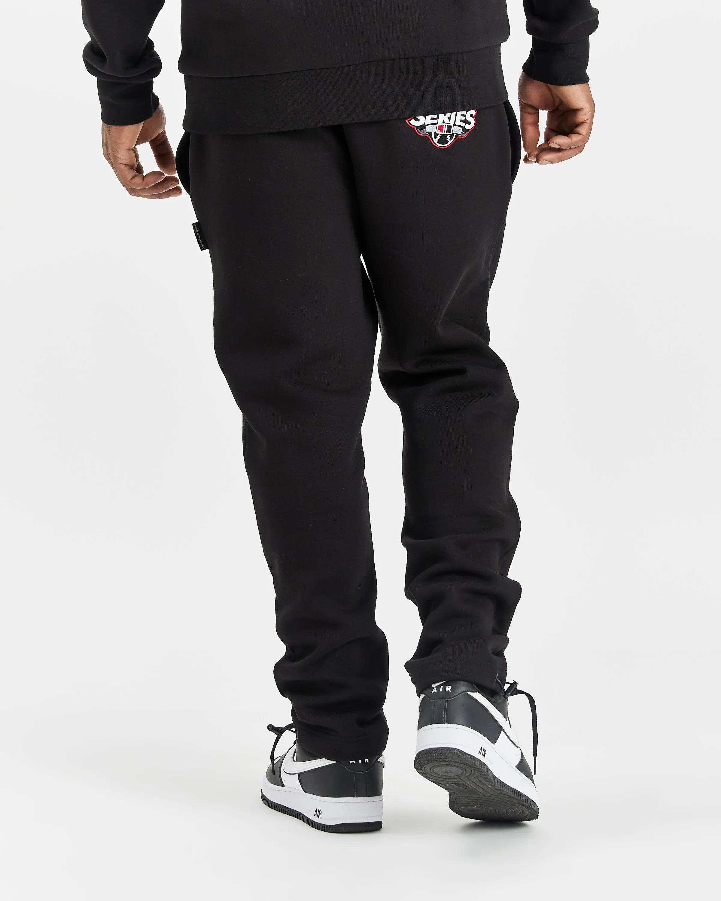 Stadium Joggers - Black/White/Red sold by Hoodrich product image thumbnail 2