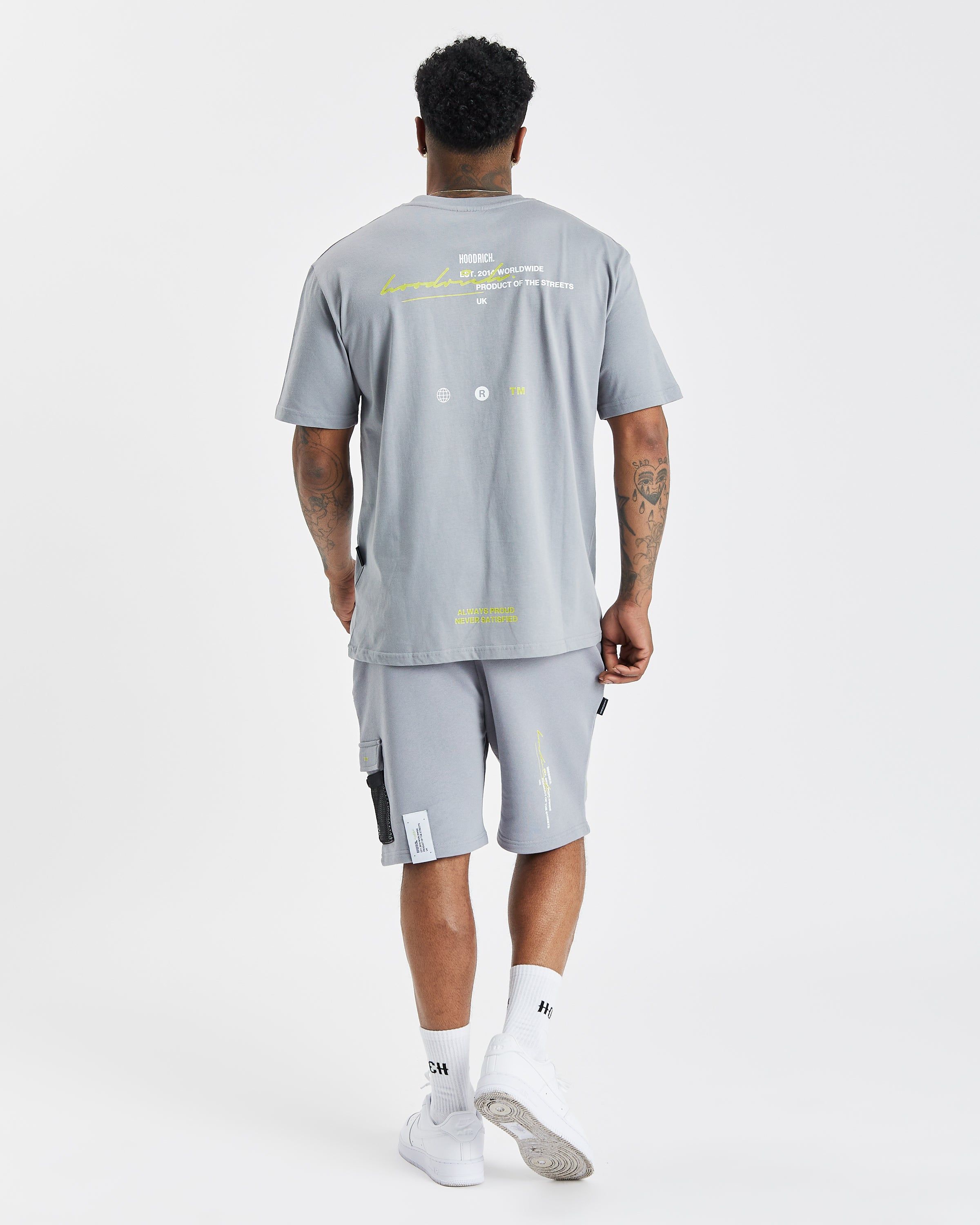 OG Build T-shirt - Weathervane/White/Primrose sold by Hoodrich product image thumbnail 3