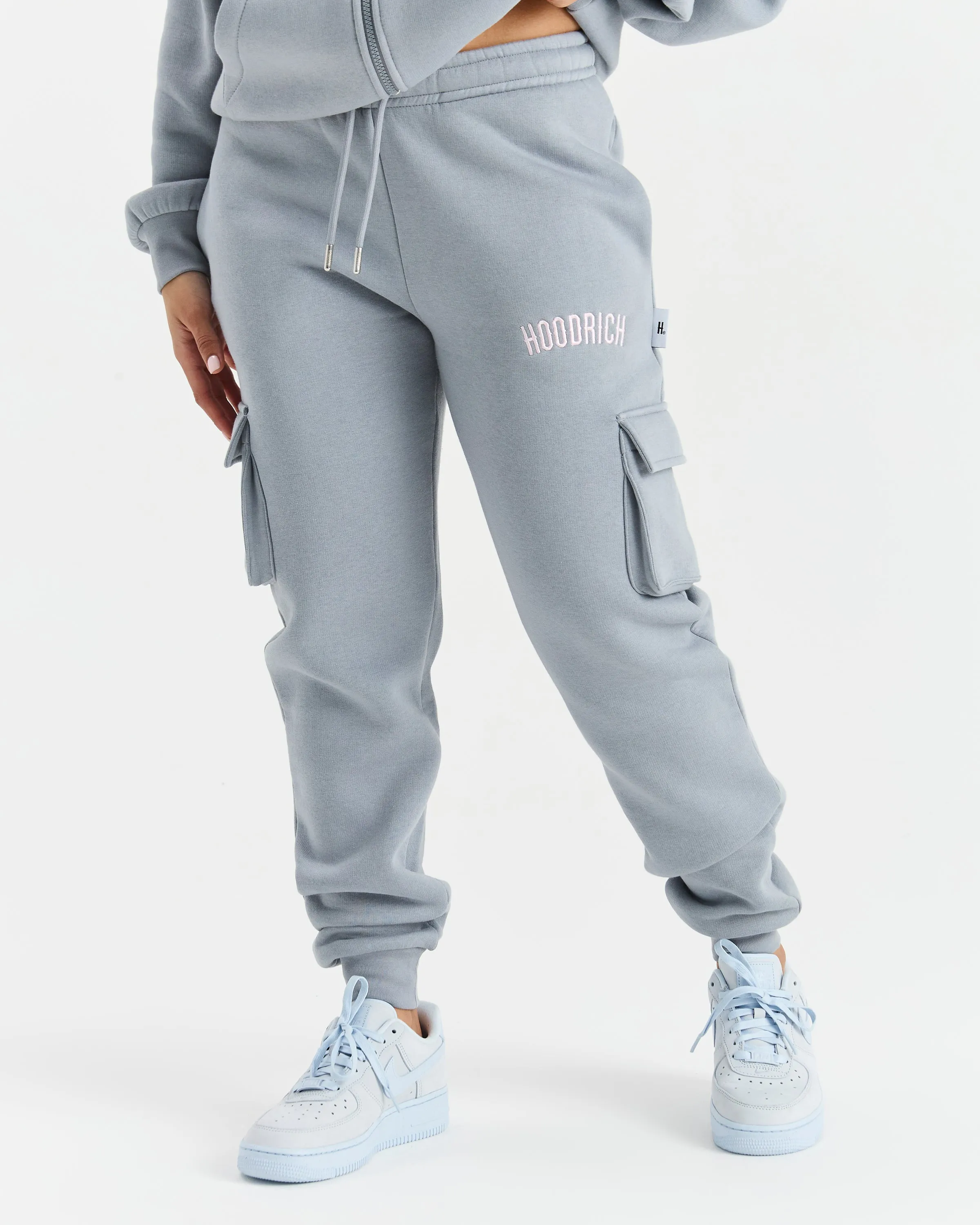 Luna Joggers - Grey/Pink sold by Hoodrich product image thumbnail 2