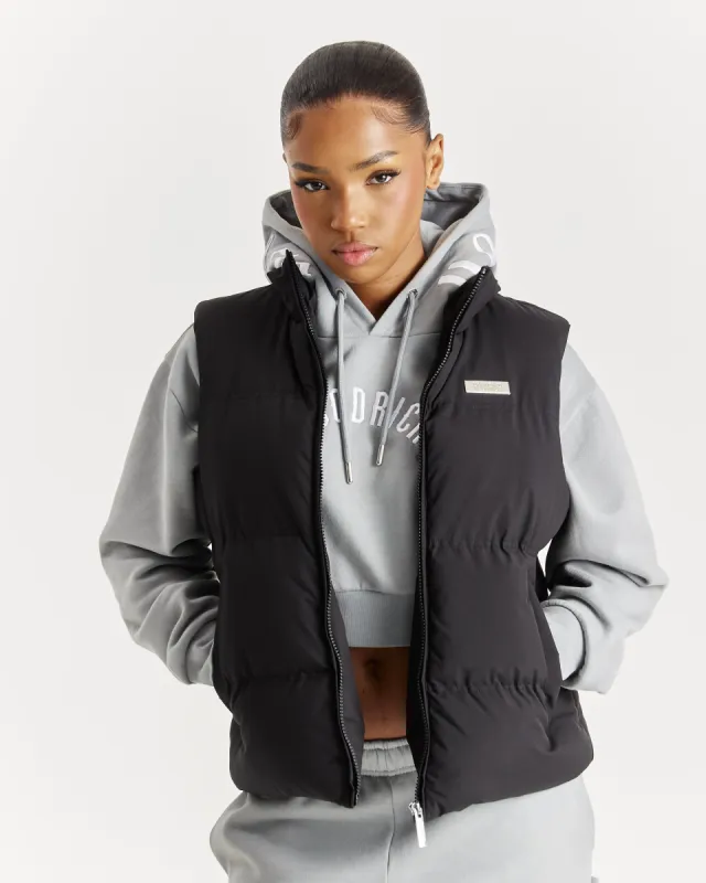 Rae Gillet - Black/Metallic Silver made by Hoodrich