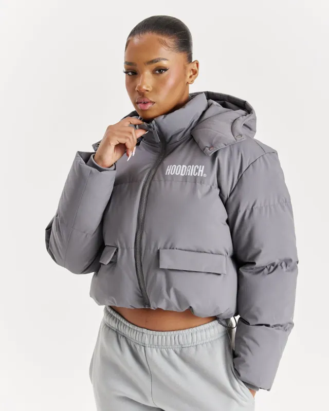 Shade Jacket - Grey/White made by Hoodrich