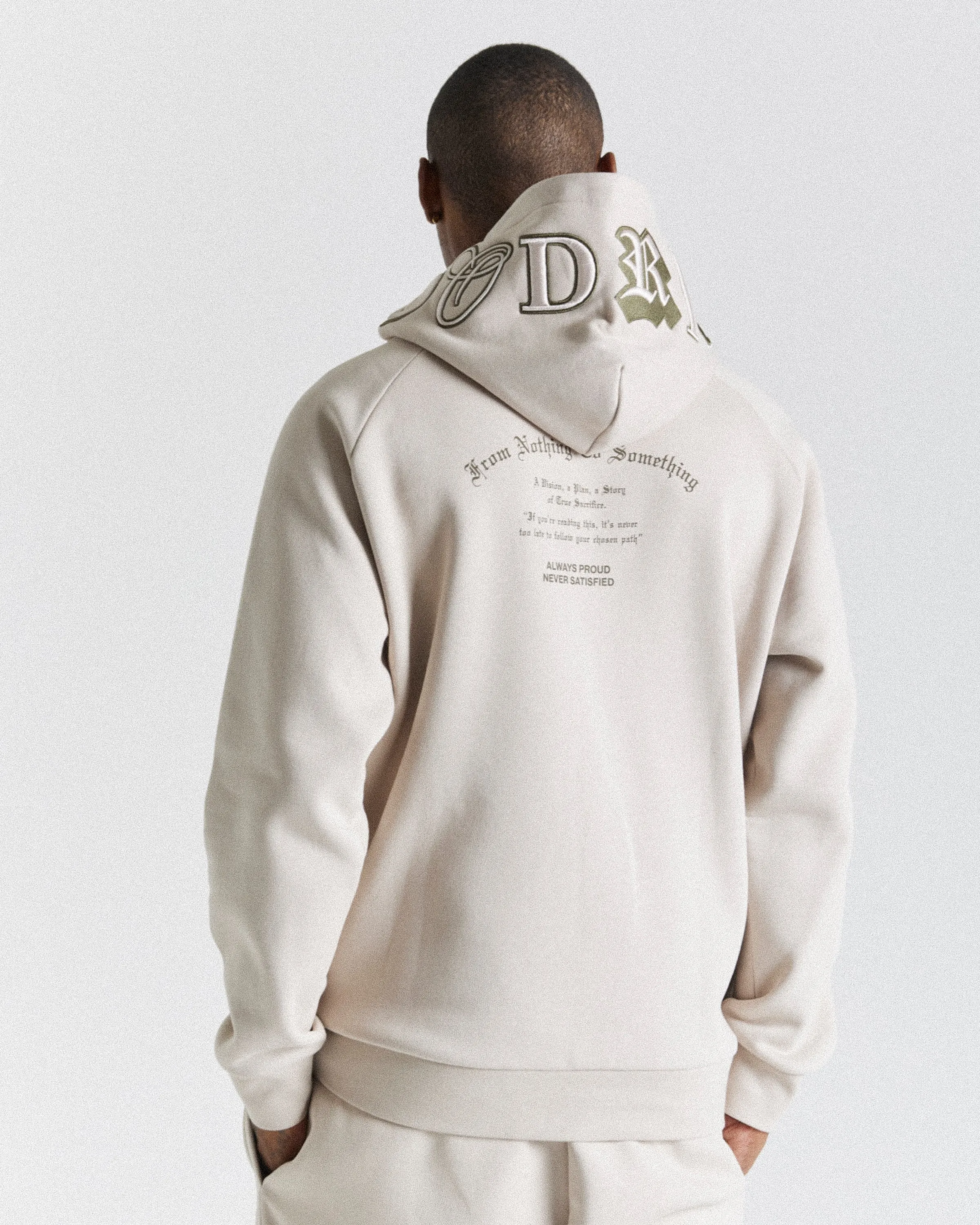 Heat Hoodie - Silver Gray/Olive/White sold by Hoodrich product image thumbnail 2