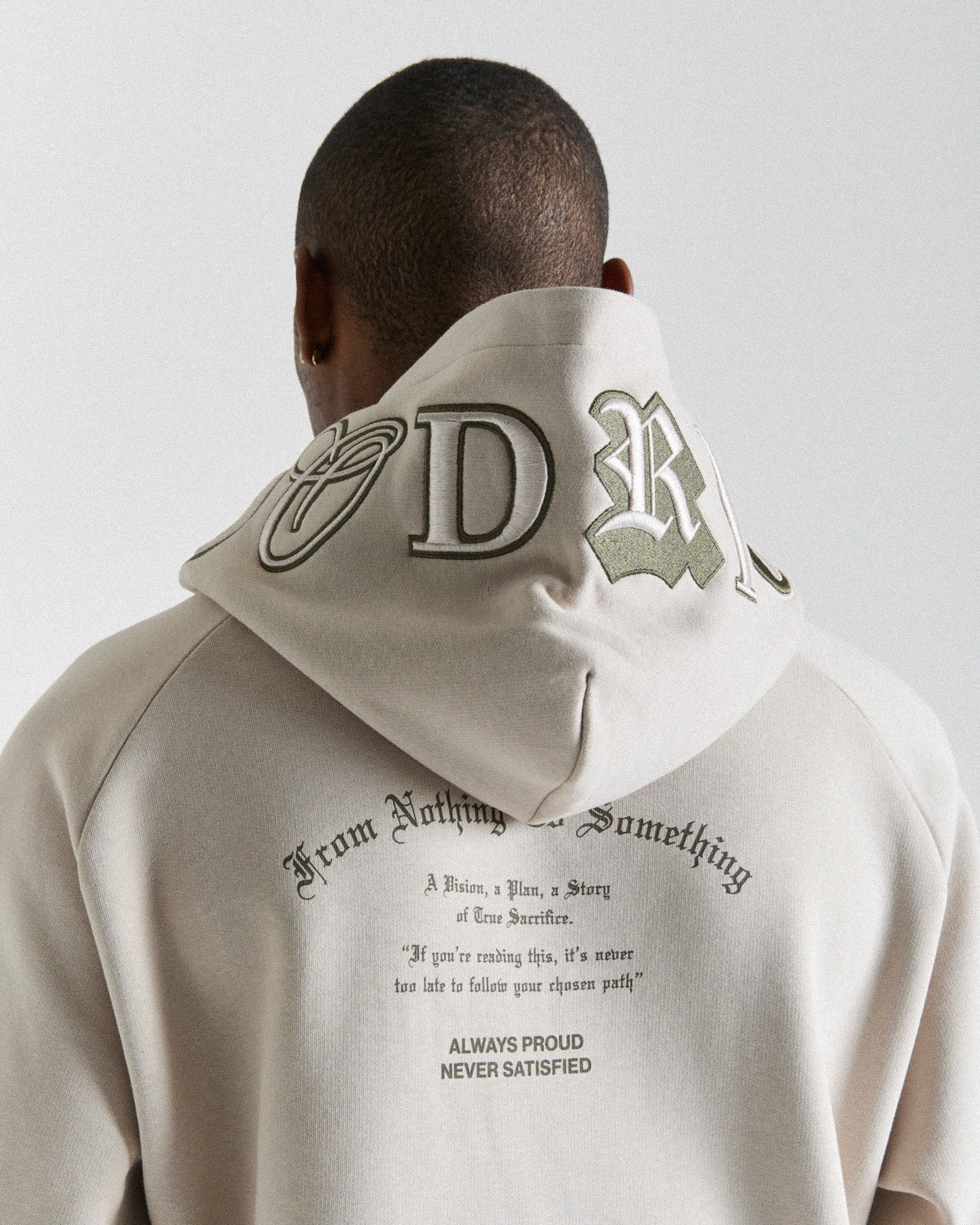 Heat Hoodie - Silver Gray/Olive/White sold by Hoodrich product image thumbnail 4