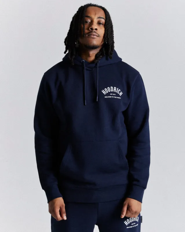 Volcano Hoodie - Navy/White sold by Hoodrich