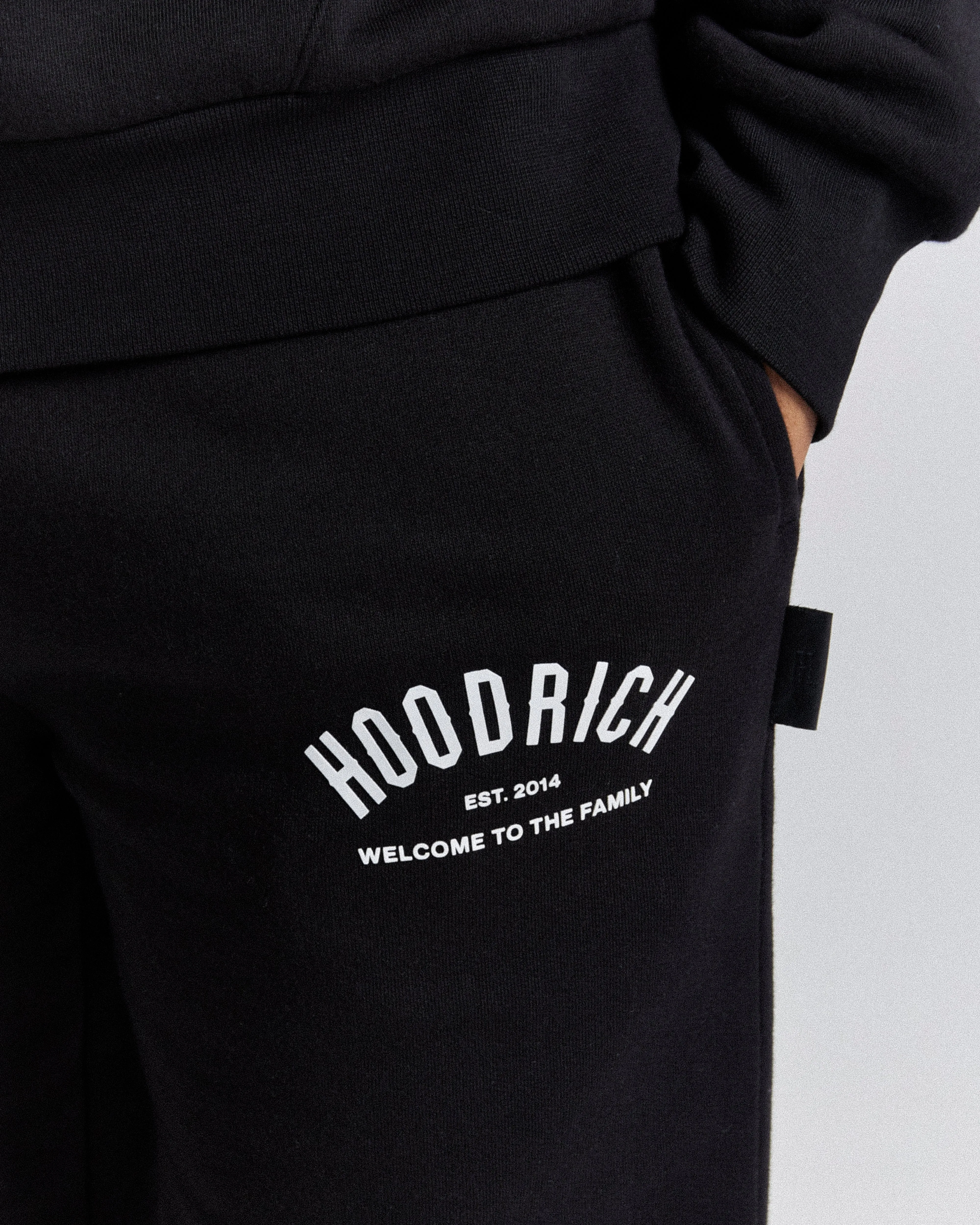 Volcano Joggers - Black/White sold by Hoodrich product image thumbnail 3
