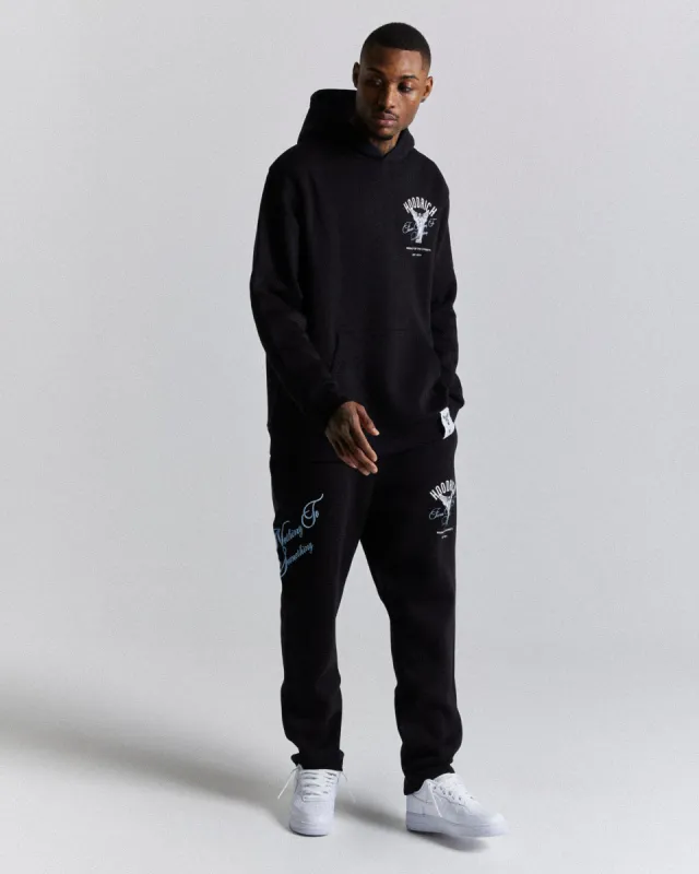 Vital Joggers - Black/White/Blue made by Hoodrich