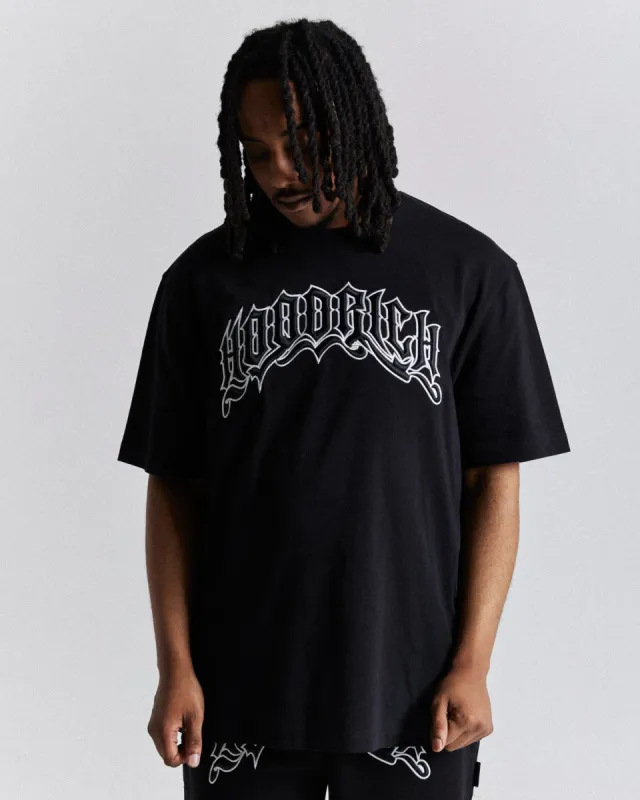 Ritual Oversized T-Shirt - Black/White sold by Hoodrich