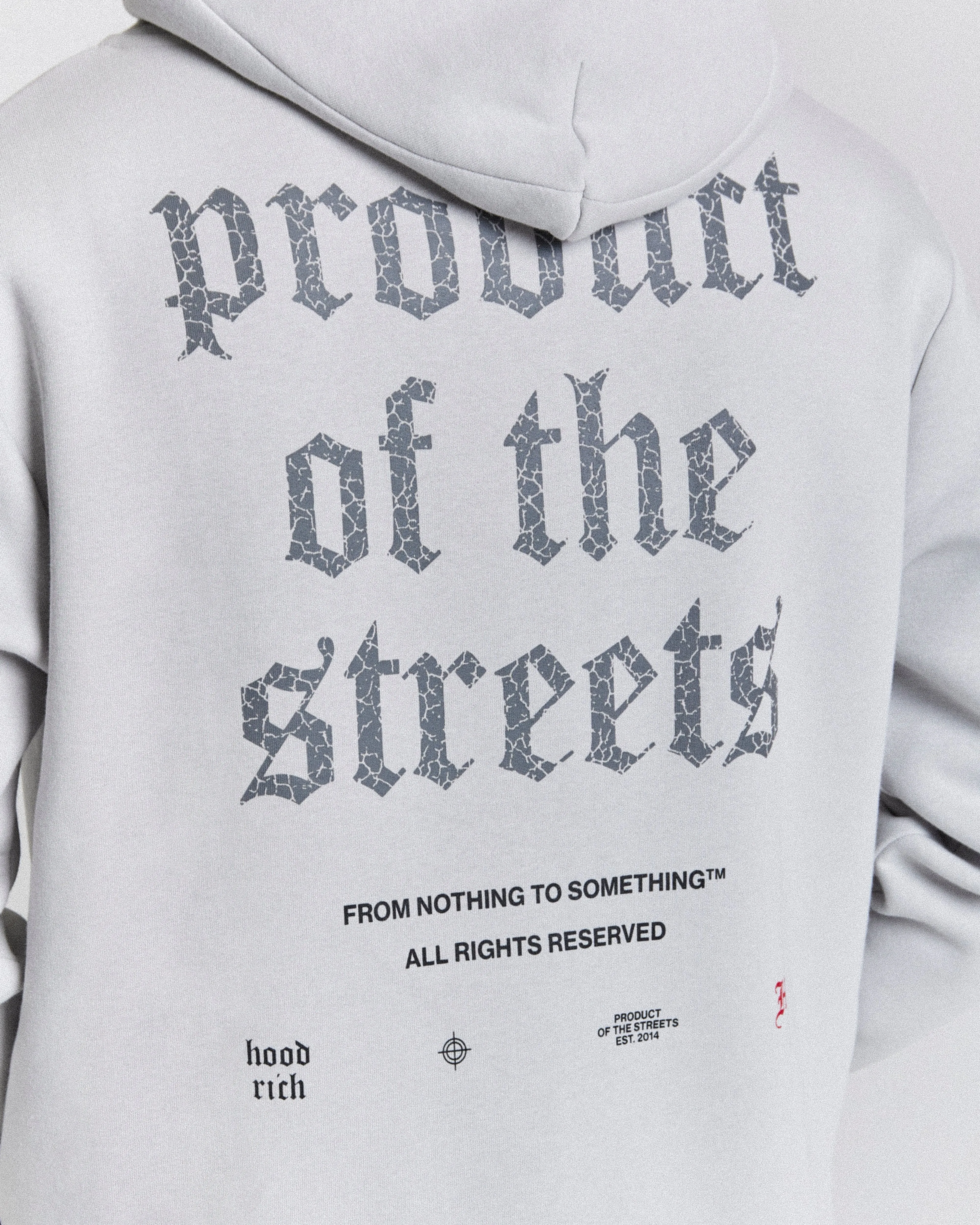 Shadow Hoodie - Grey/Red sold by Hoodrich product image thumbnail 4