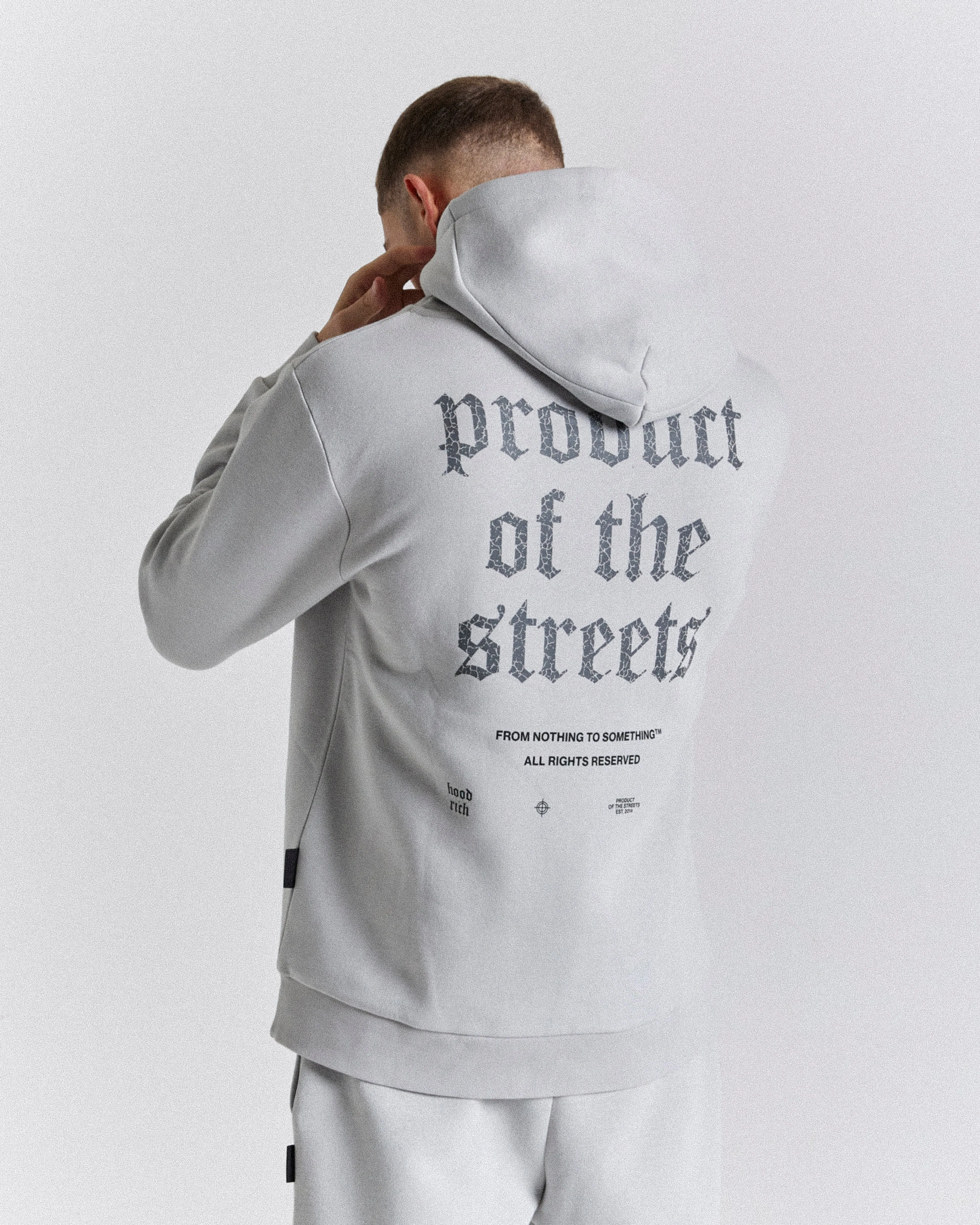 Shadow Hoodie - Grey/Red sold by Hoodrich product image thumbnail 2
