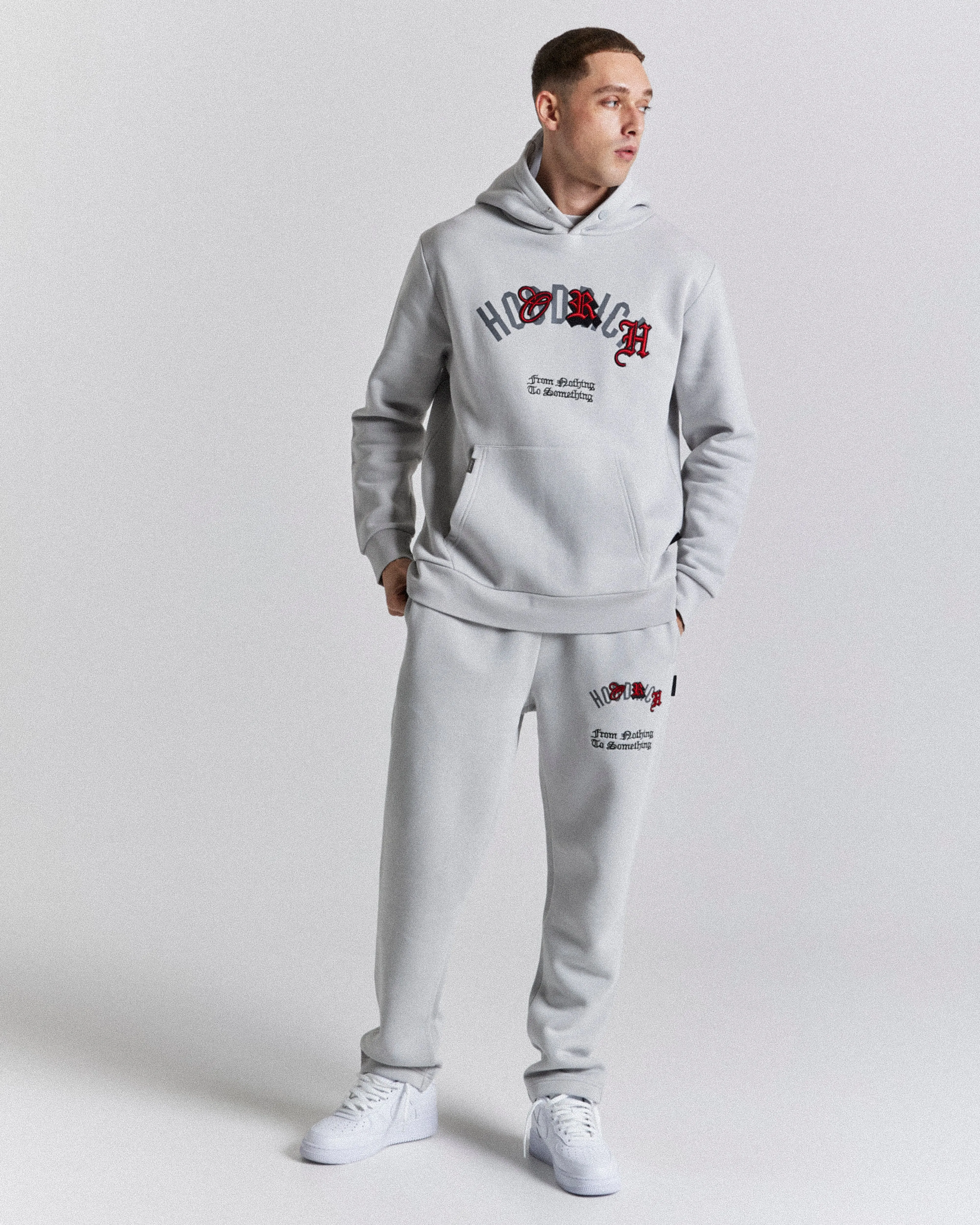 Shadow Hoodie - Grey/Red sold by Hoodrich product image thumbnail 5