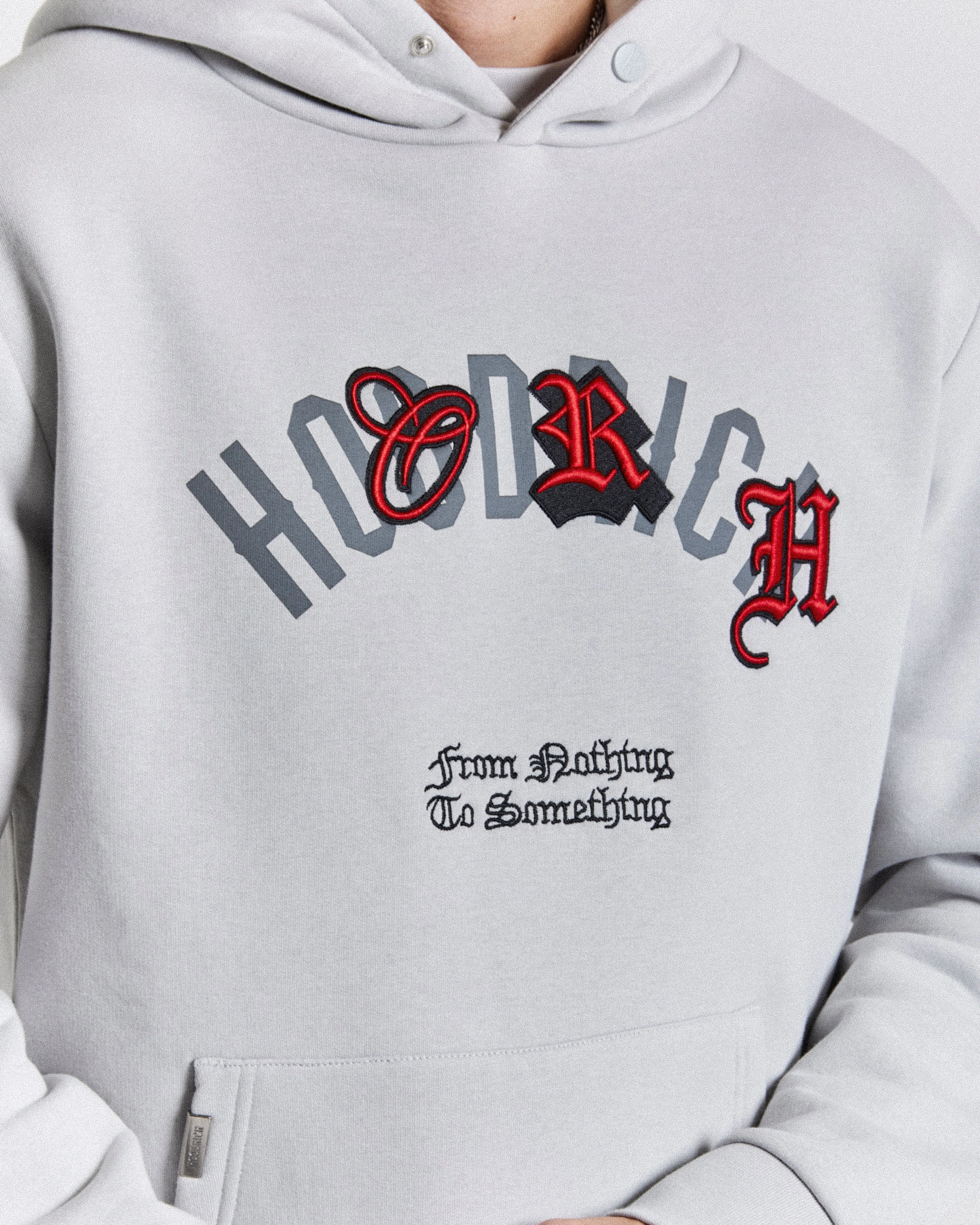 Shadow Hoodie - Grey/Red sold by Hoodrich product image thumbnail 3
