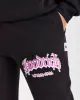 Sketch Money Joggers - Black/White/Pink sold by Hoodrich