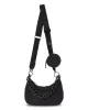 Charmer Women's Cross Body Bag - Black sold by Hoodrich