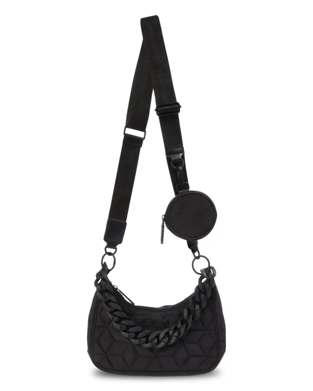 Charmer Women's Cross Body Bag - Black sold by Hoodrich