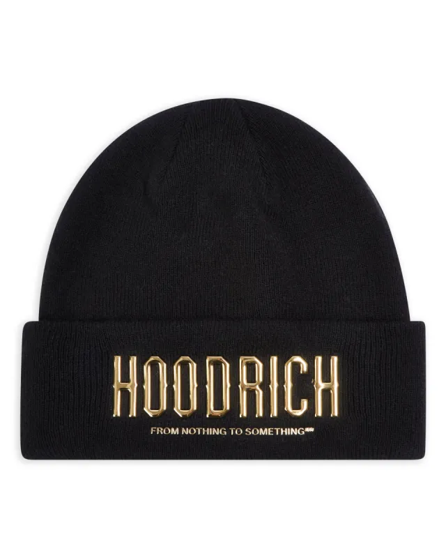Chromatic Beanie - Black/Gold sold by Hoodrich