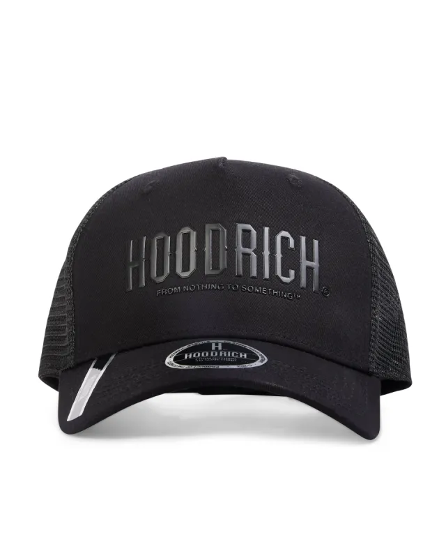 Chromatic 5 Panel Trucker Cap - Black sold by Hoodrich