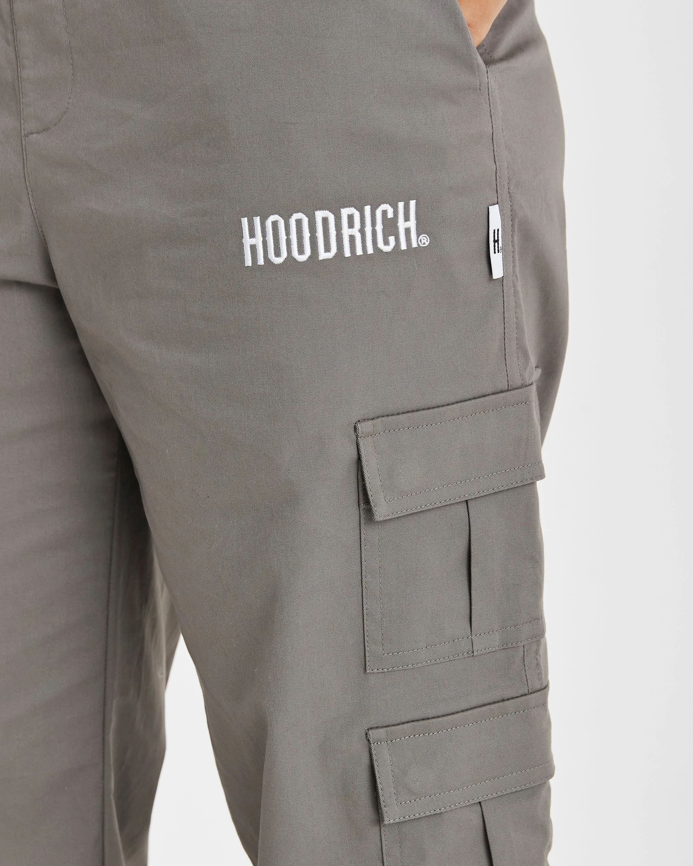 Combat Cargo Pants - Grey/White sold by Hoodrich product image thumbnail 4