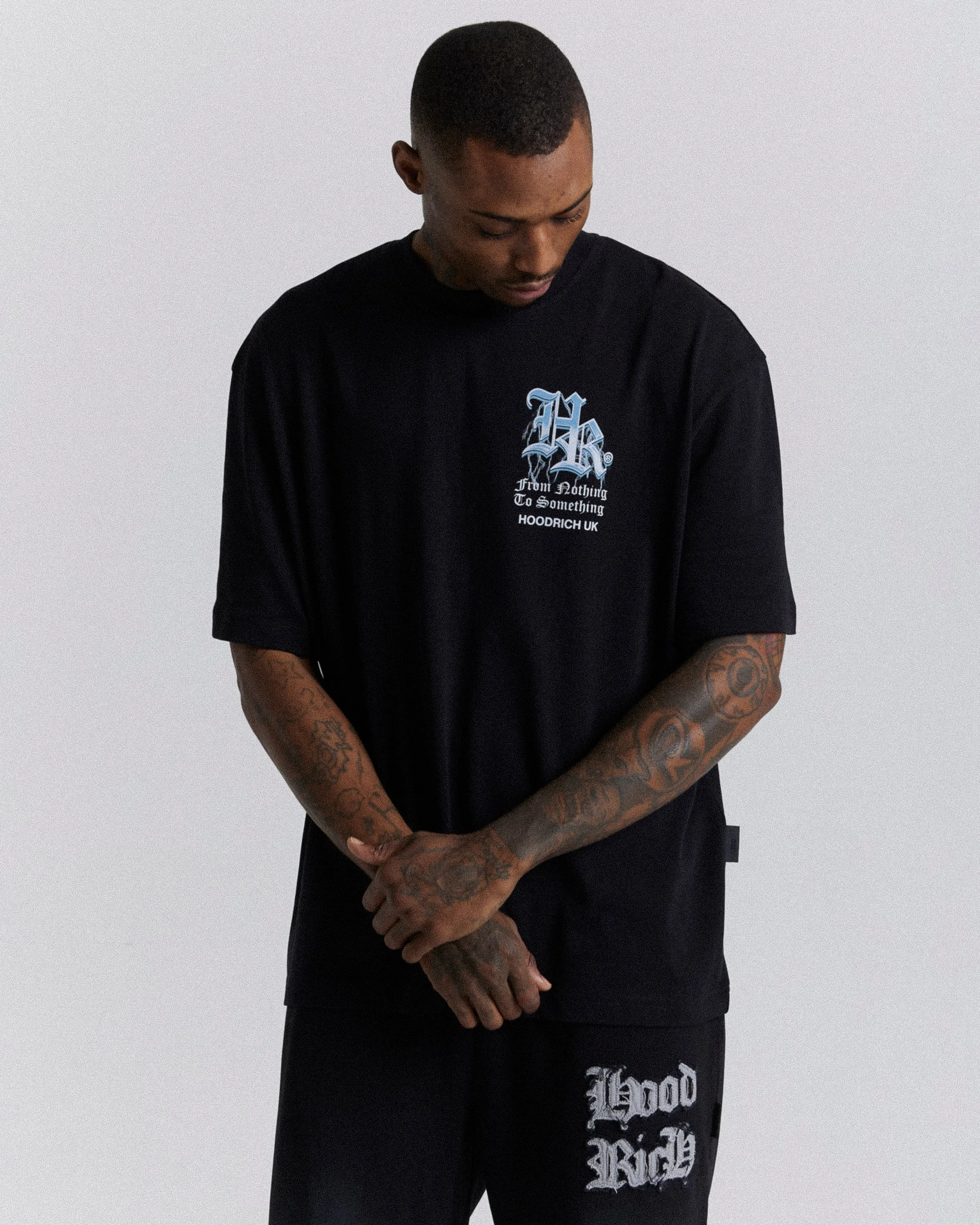 Tornado Oversized T-Shirt - Black/White/Blue sold by Hoodrich product image thumbnail 2
