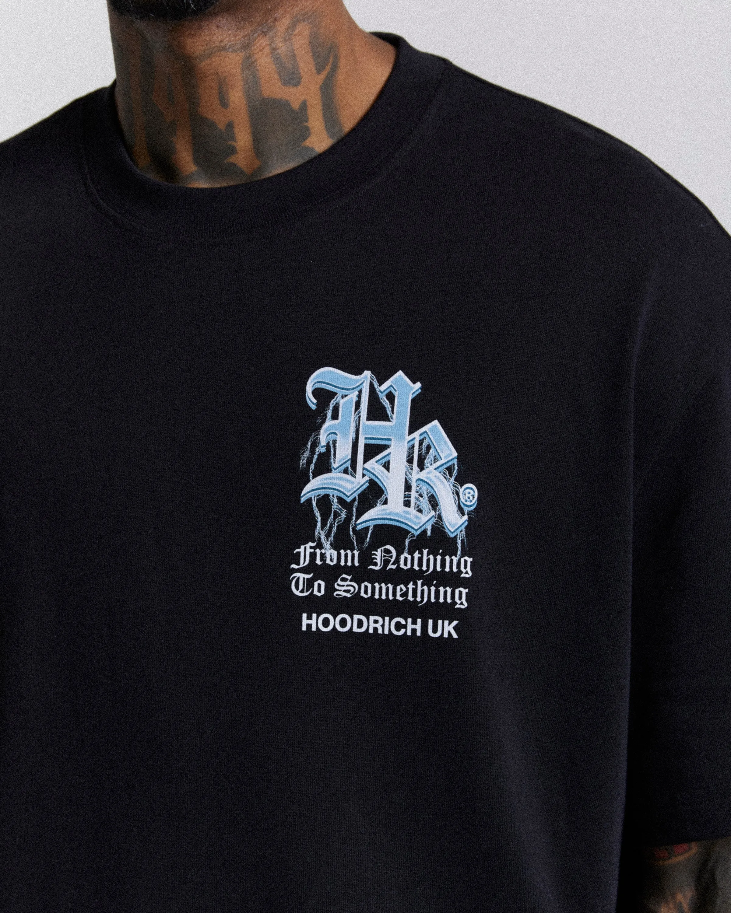 Tornado Oversized T-Shirt - Black/White/Blue sold by Hoodrich product image thumbnail 3