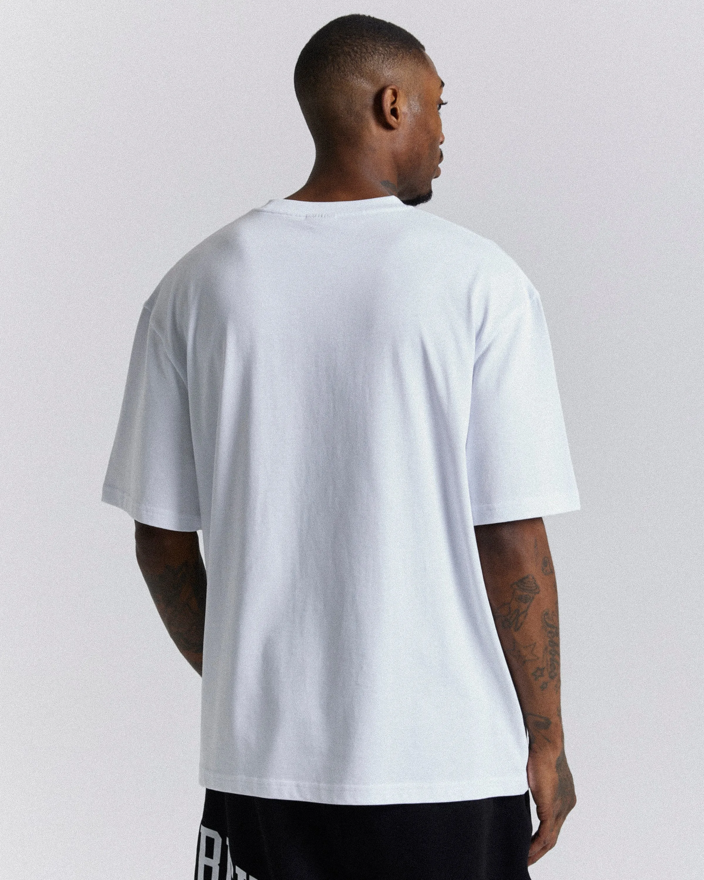 Universe Oversized T-Shirt - White/Black/Pink sold by Hoodrich product image thumbnail 3