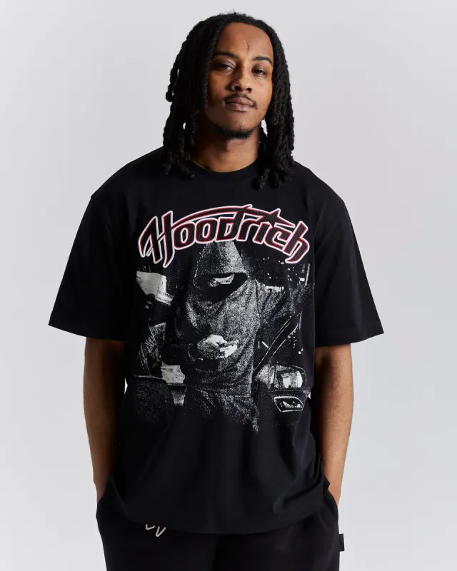 Galaxy Oversized T-Shirt - Black/White/Red sold by Hoodrich