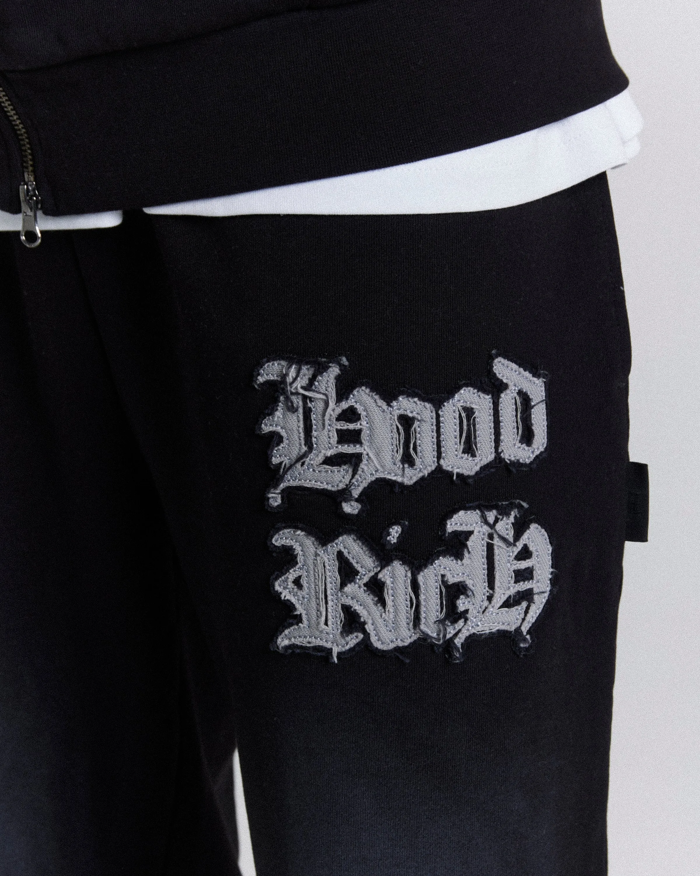 Ash Oversized Jogger - Black/Grey sold by Hoodrich product image thumbnail 3