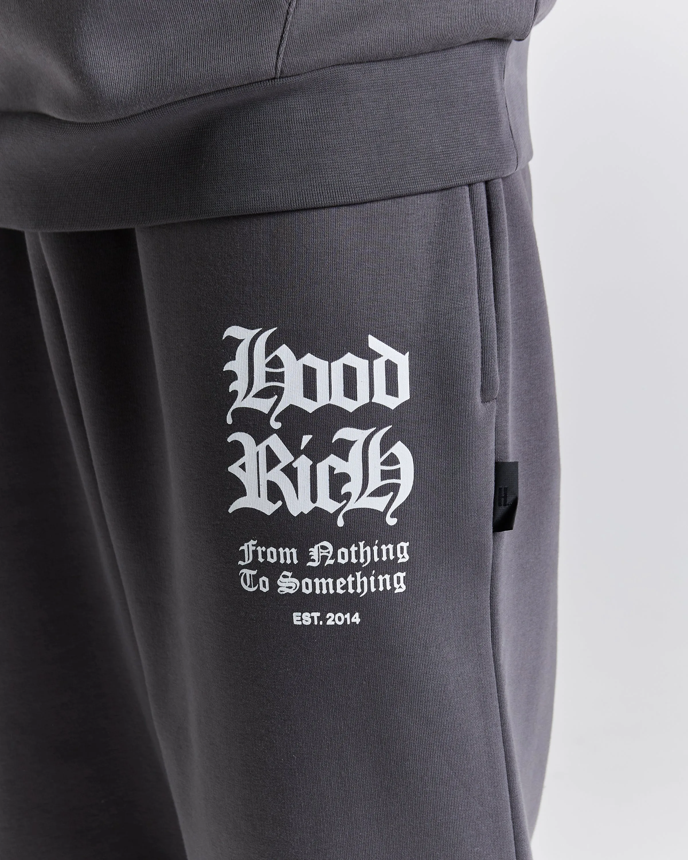 Asphalt Oversized Joggers - Grey/White sold by Hoodrich product image thumbnail 5