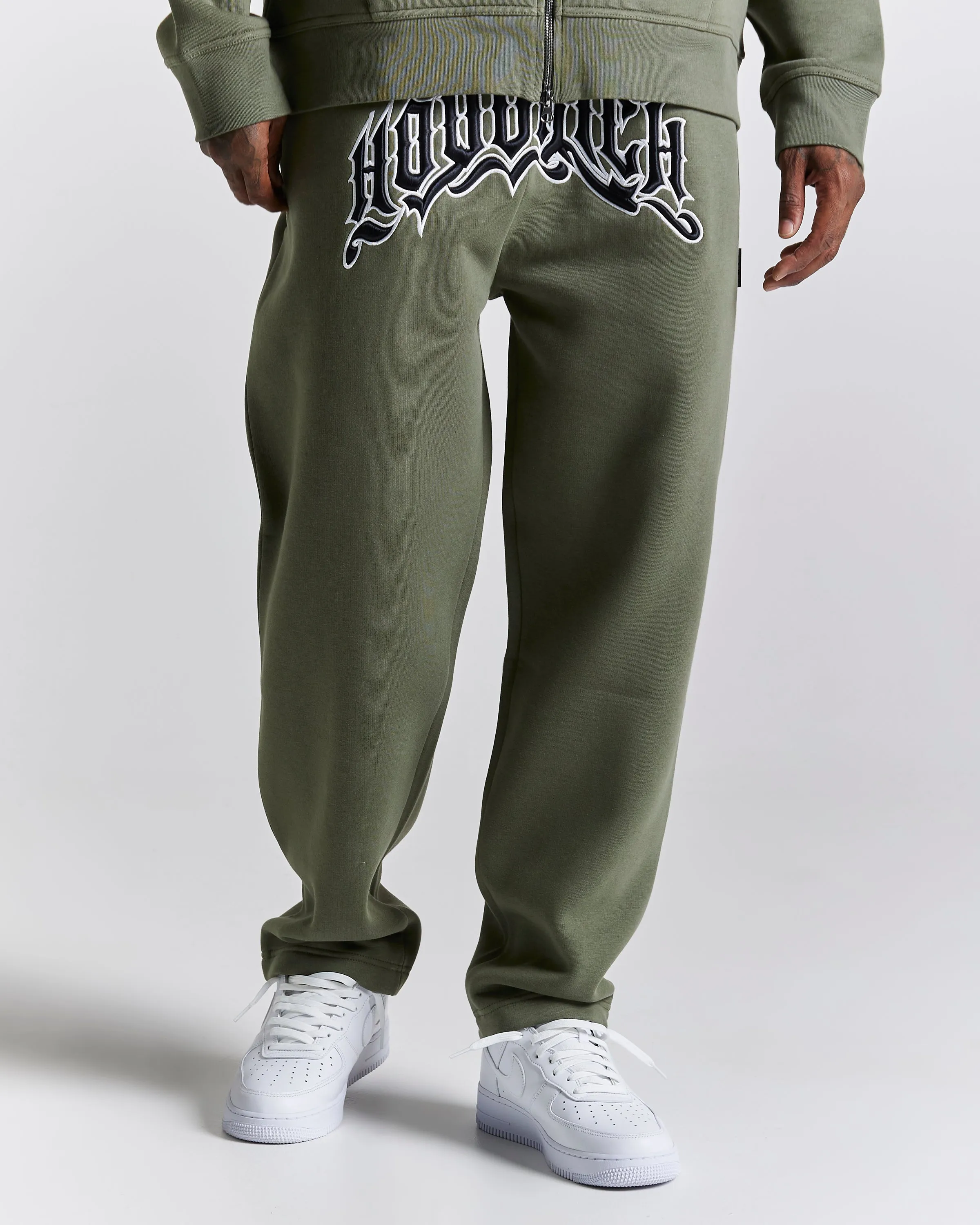Ritual Oversized Joggers - Khaki Green/Black sold by Hoodrich product image thumbnail 2