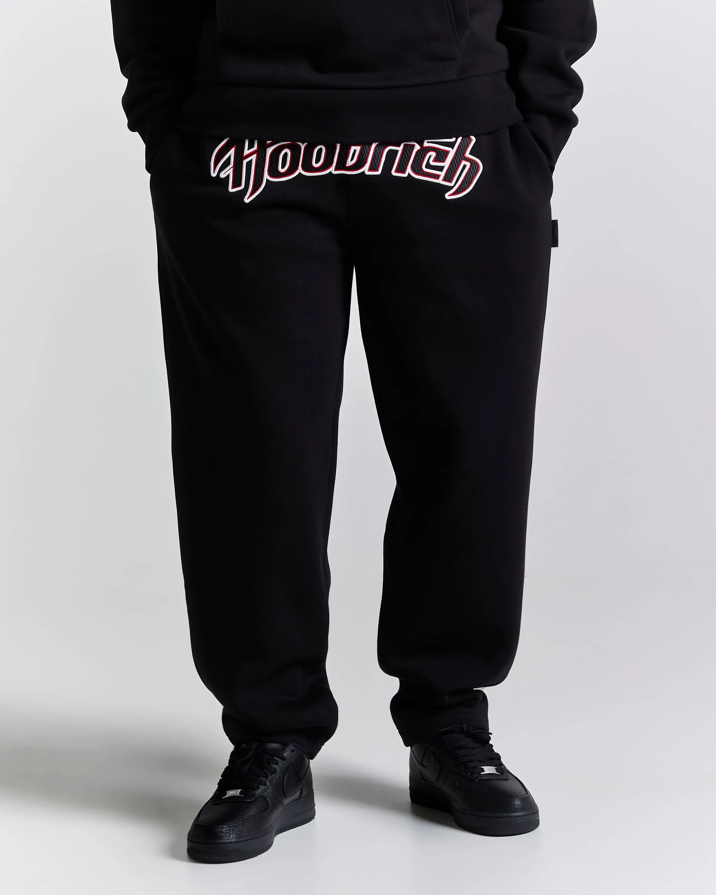 Galaxy Oversized Joggers - Black/White/Red sold by Hoodrich product image thumbnail 3