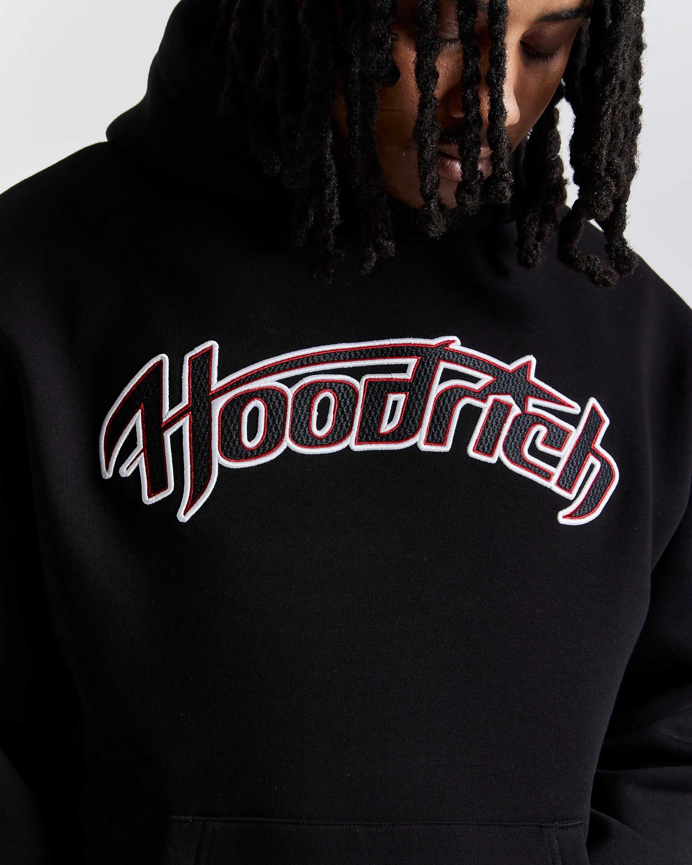 Galaxy Oversized Hoodie - Black/White/Red sold by Hoodrich product image thumbnail 3