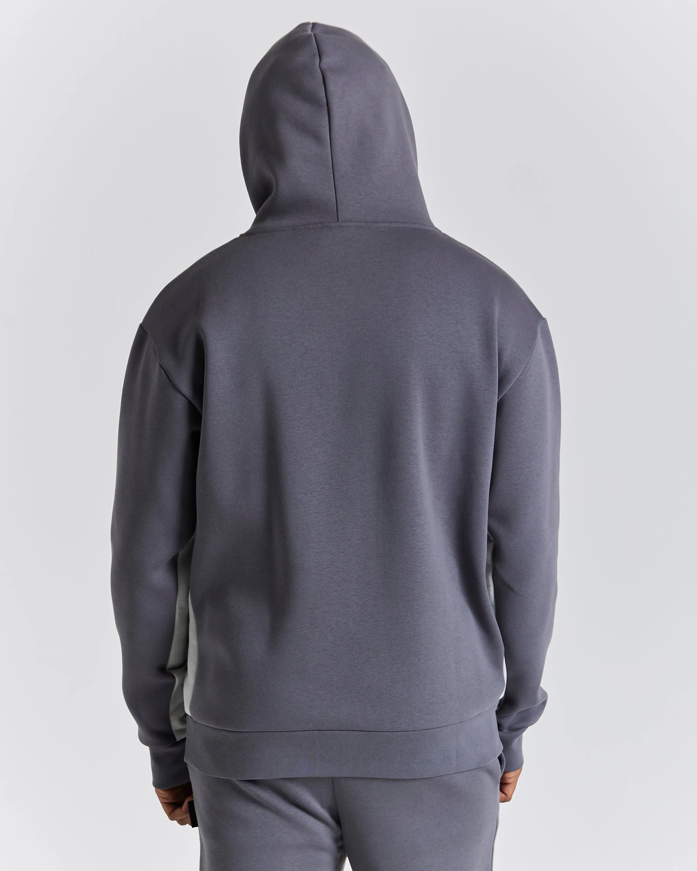 Rec Relaxed Hoodie - Grey/White sold by Hoodrich product image thumbnail 5