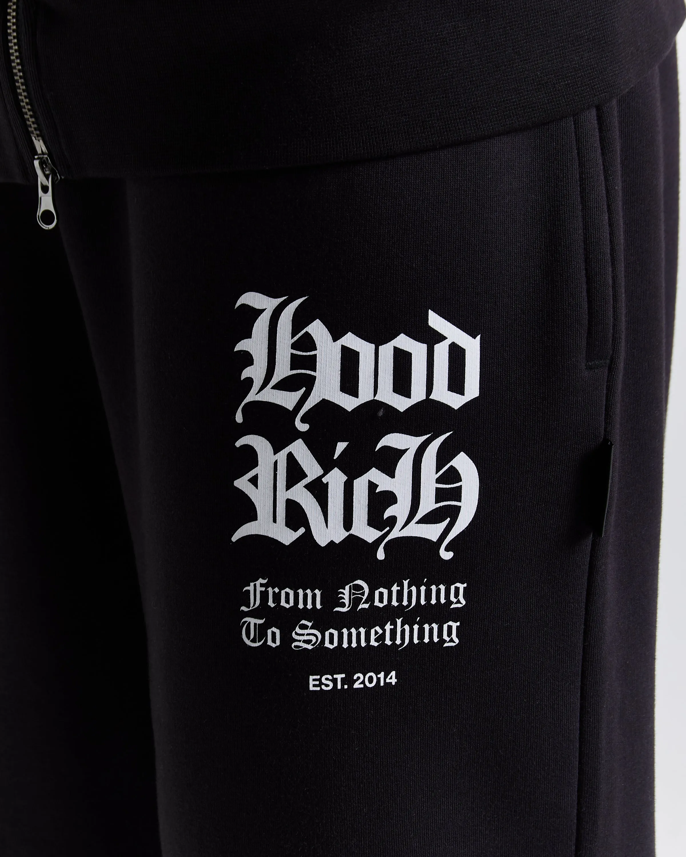 Asphalt Oversized Joggers - Black/White sold by Hoodrich product image thumbnail 5