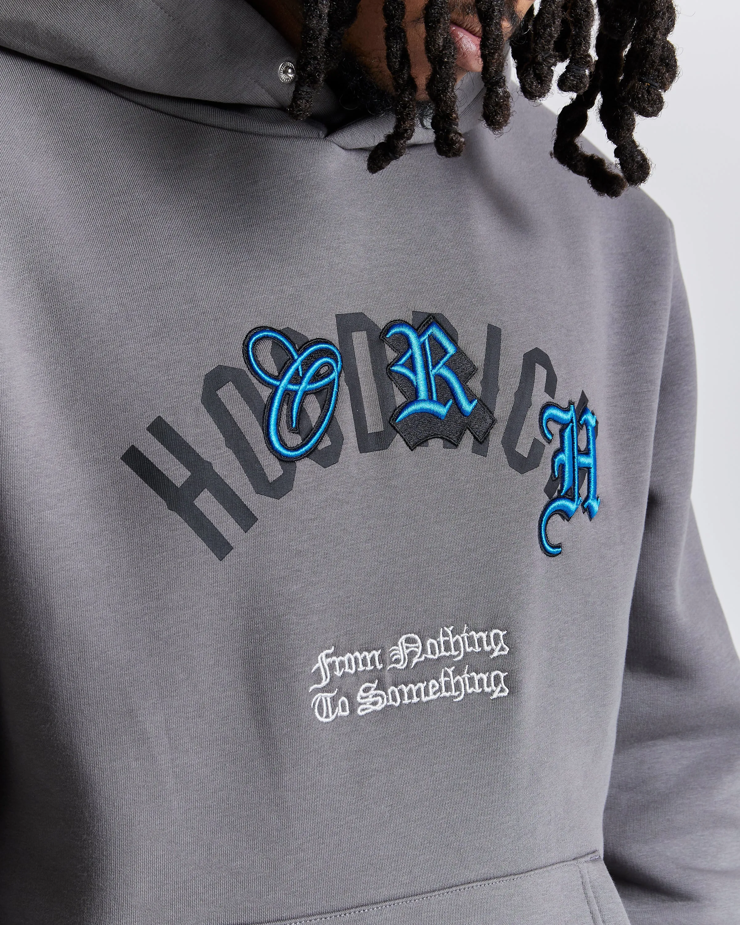 Shadow Hoodie - Grey/Black/Blue sold by Hoodrich product image thumbnail 3