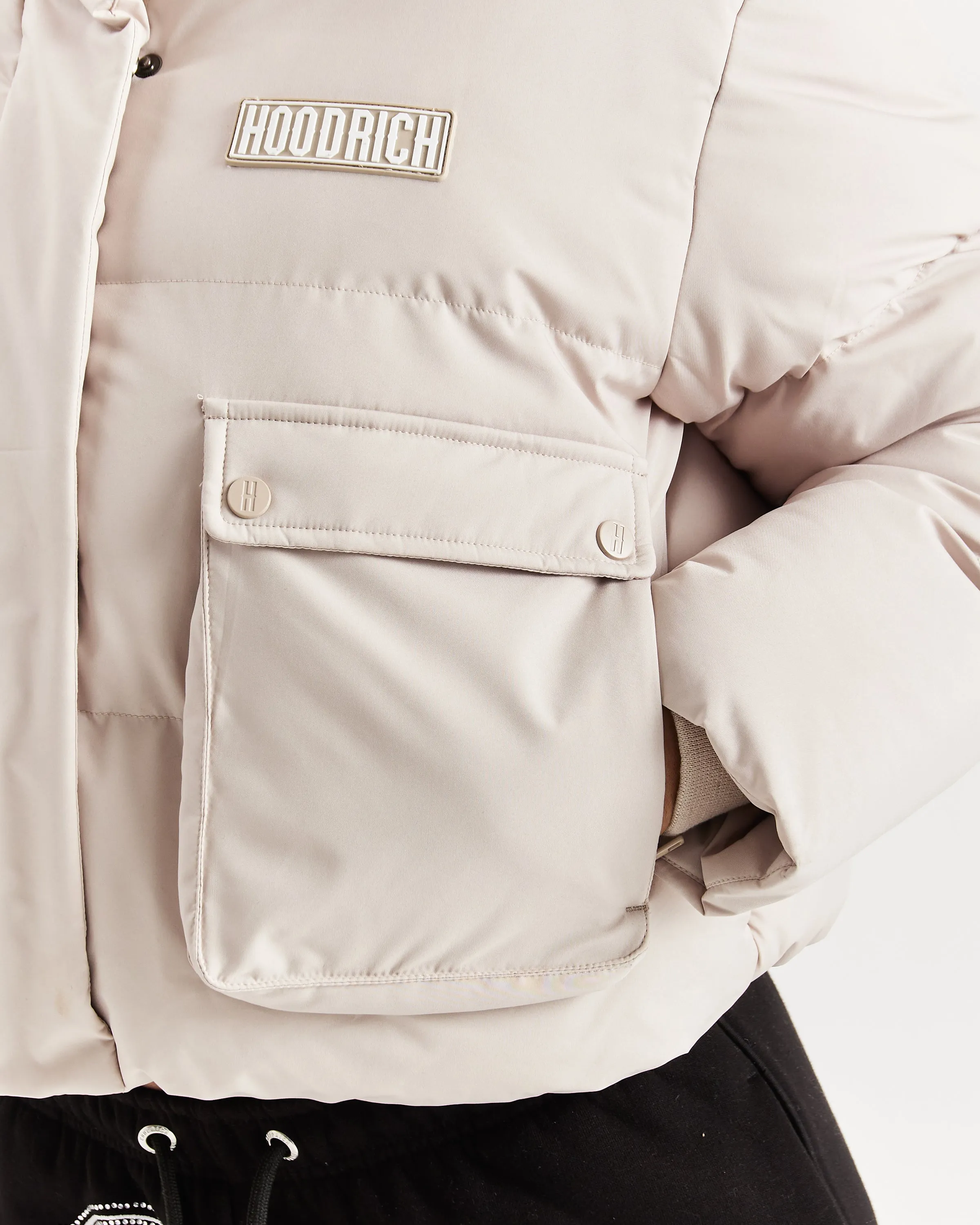 Mia Jacket - Beige/White sold by Hoodrich product image thumbnail 4