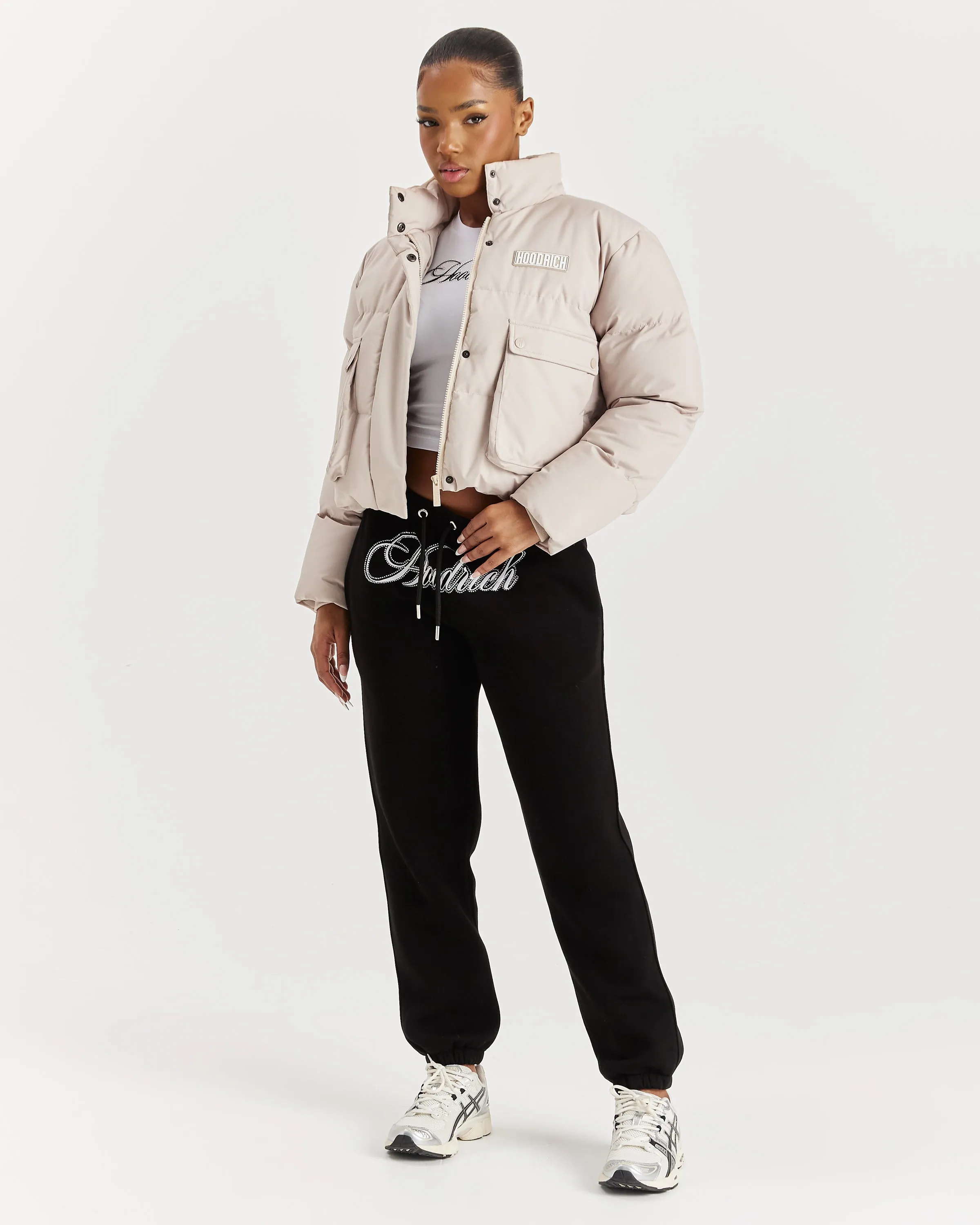 Mia Jacket - Beige/White sold by Hoodrich product image thumbnail 2