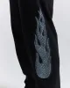 Worldwide Oversized Joggers - Black/White/Blue sold by Hoodrich