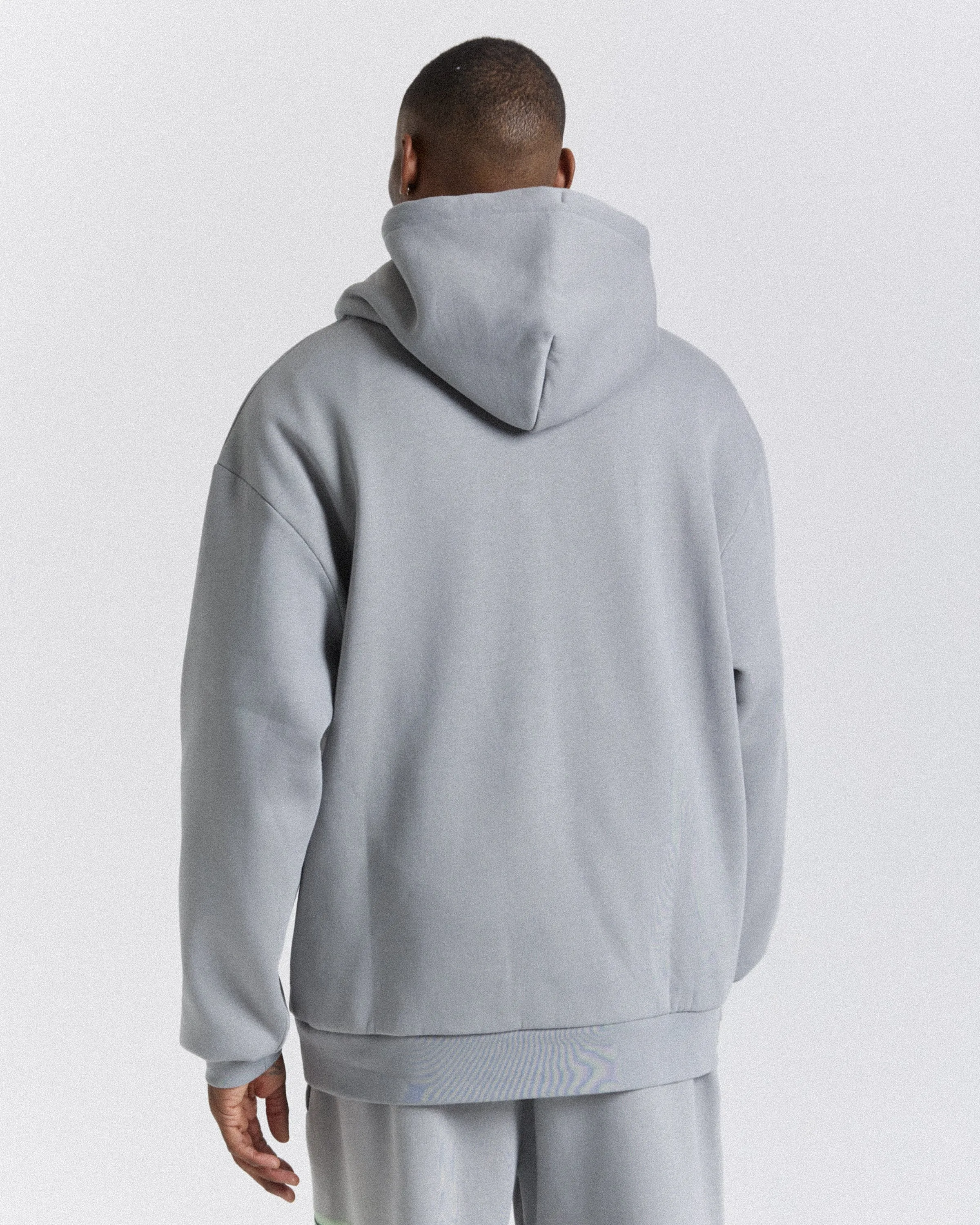 Worldwide Oversized Hoodie - Grey/White/Green sold by Hoodrich product image thumbnail 3
