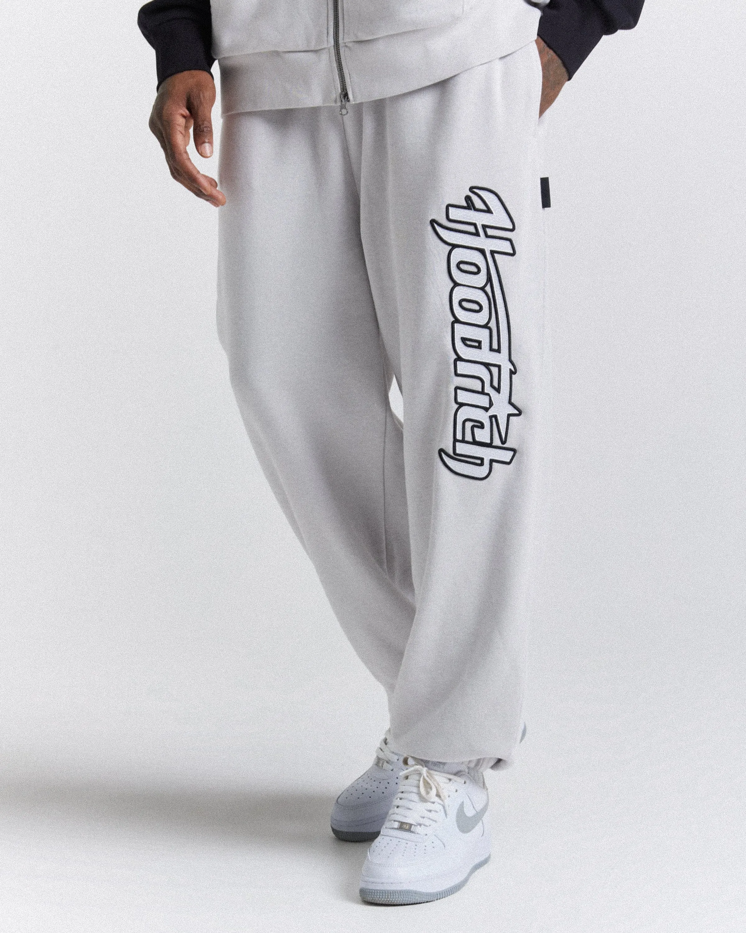 Galaxy Oversized Joggers - Grey/Black sold by Hoodrich product image thumbnail 2