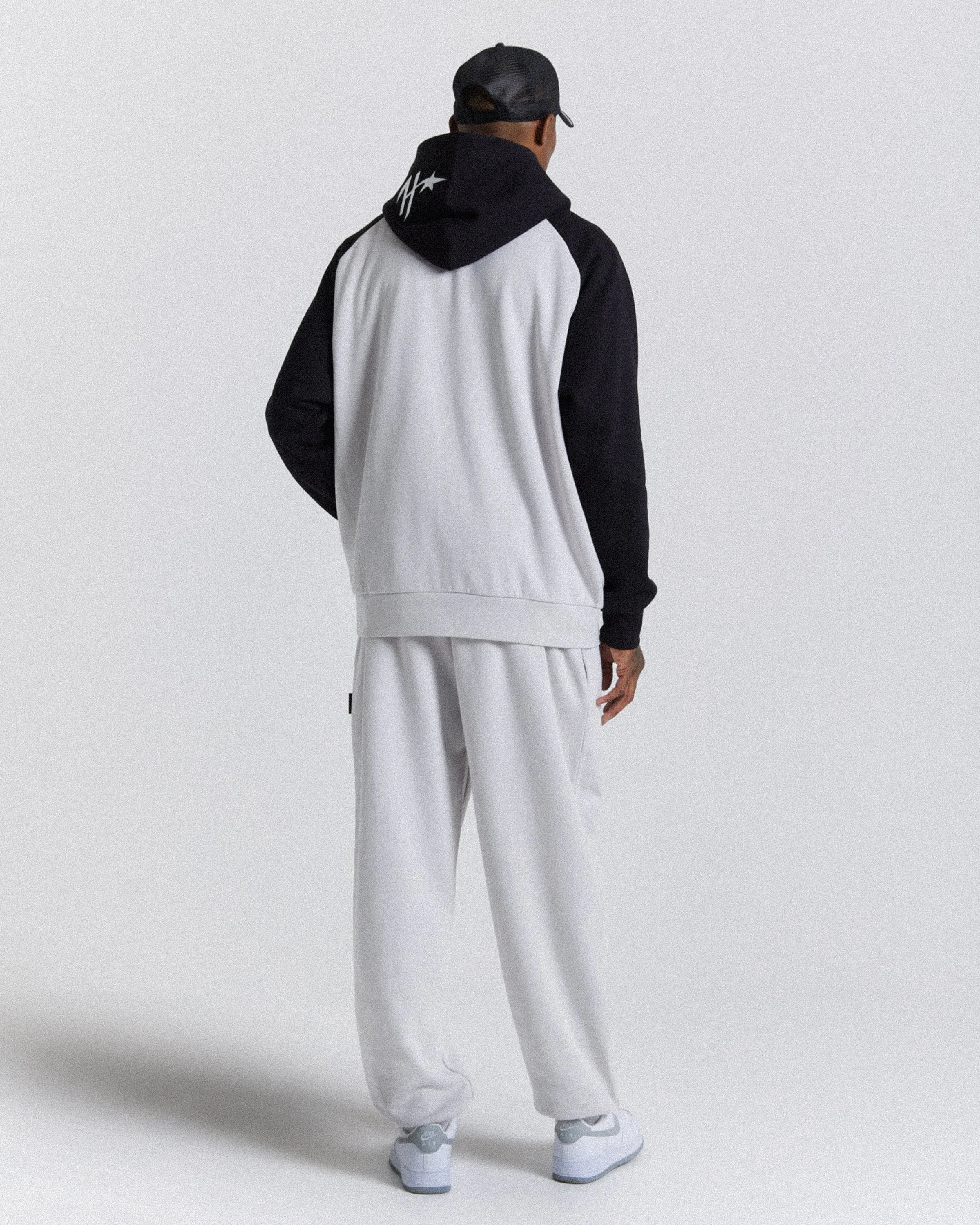 Galaxy Oversized Joggers - Grey/Black sold by Hoodrich product image thumbnail 3
