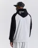 Galaxy Oversized Zip Hoodie - Grey/Black sold by Hoodrich