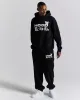Surveillance Oversized Jogger - Black/White/Blue sold by Hoodrich