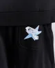 Surveillance Oversized Jogger - Black/White/Blue sold by Hoodrich
