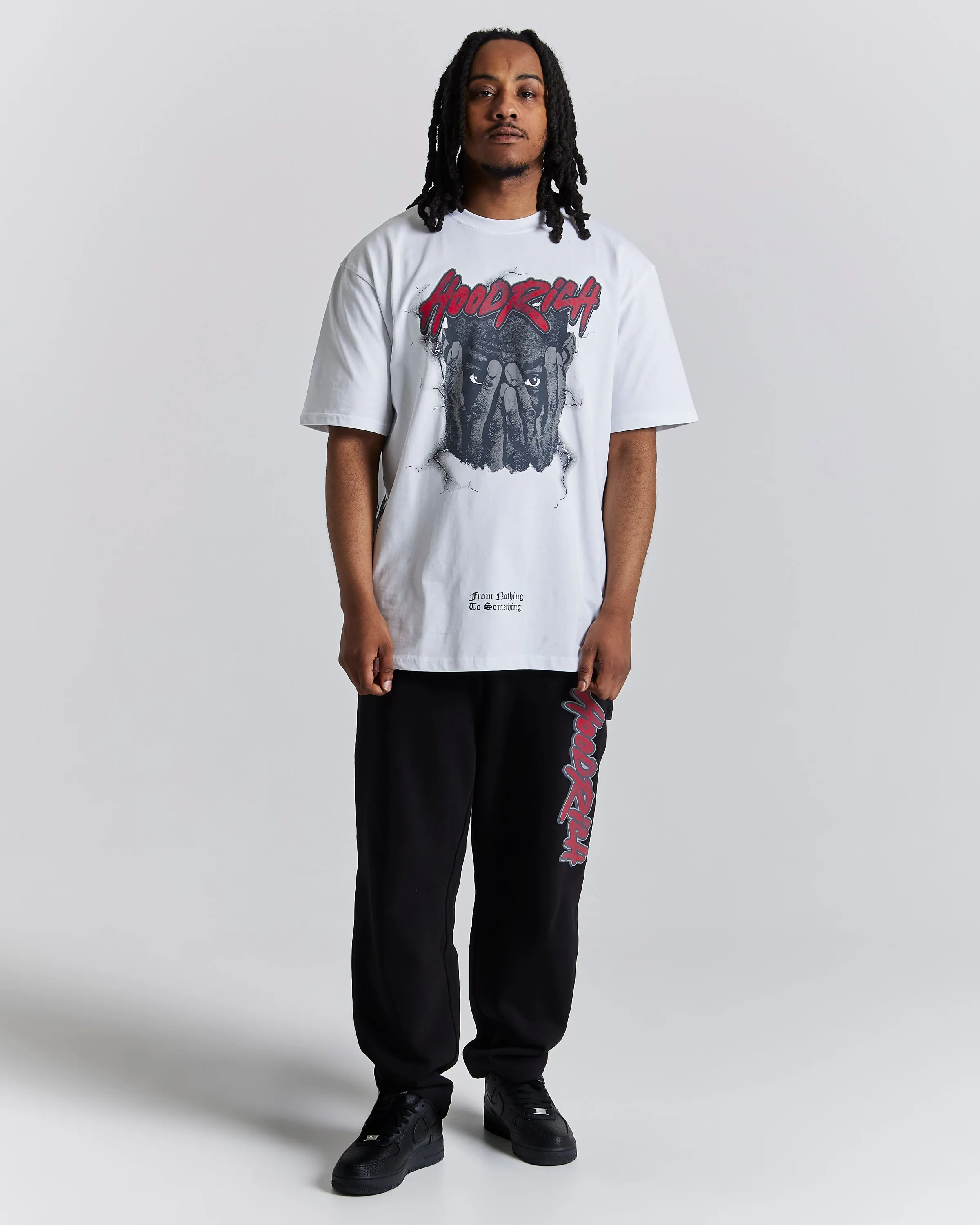 Inferno Oversized T-Shirt - White/Grey/Red sold by Hoodrich product image thumbnail 5