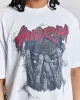 Inferno Oversized T-Shirt - White/Grey/Red sold by Hoodrich