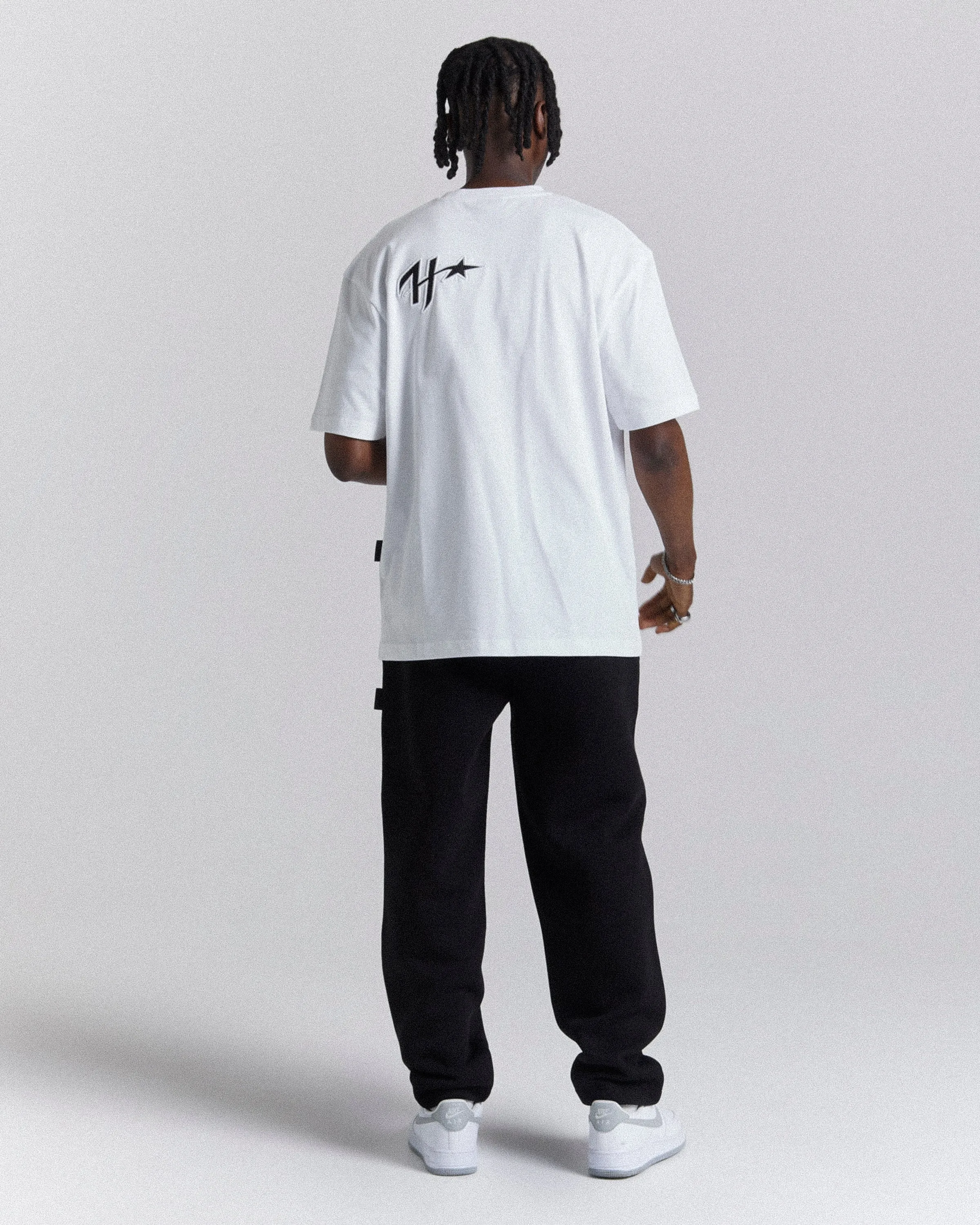Galaxy Oversized T-Shirt - White/Black sold by Hoodrich product image thumbnail 4