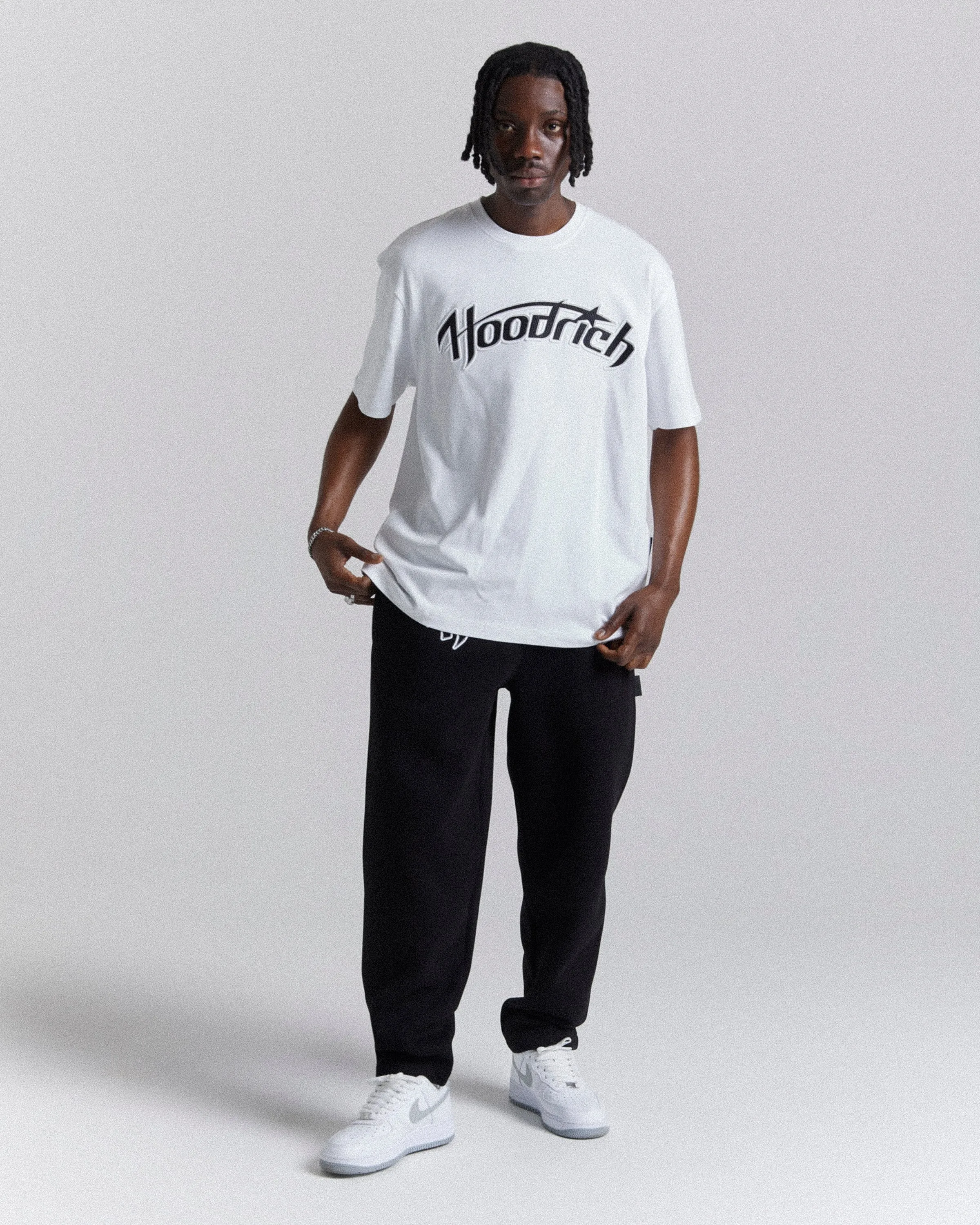 Galaxy Oversized T-Shirt - White/Black sold by Hoodrich product image thumbnail 5