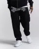 Galaxy Oversized Open Hem Jogger - Black/White sold by Hoodrich
