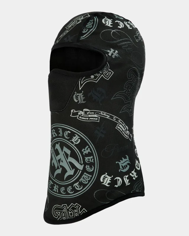 Gothtoss Balaclava - Black/Grey sold by Hoodrich